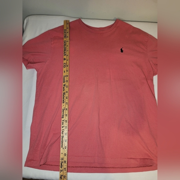 Polo Ralph Lauren Classic Fit Red Short Sleeve Tee sz L - Picture 5 of 9